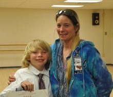Highlander and his mother, Priscilla Sweet